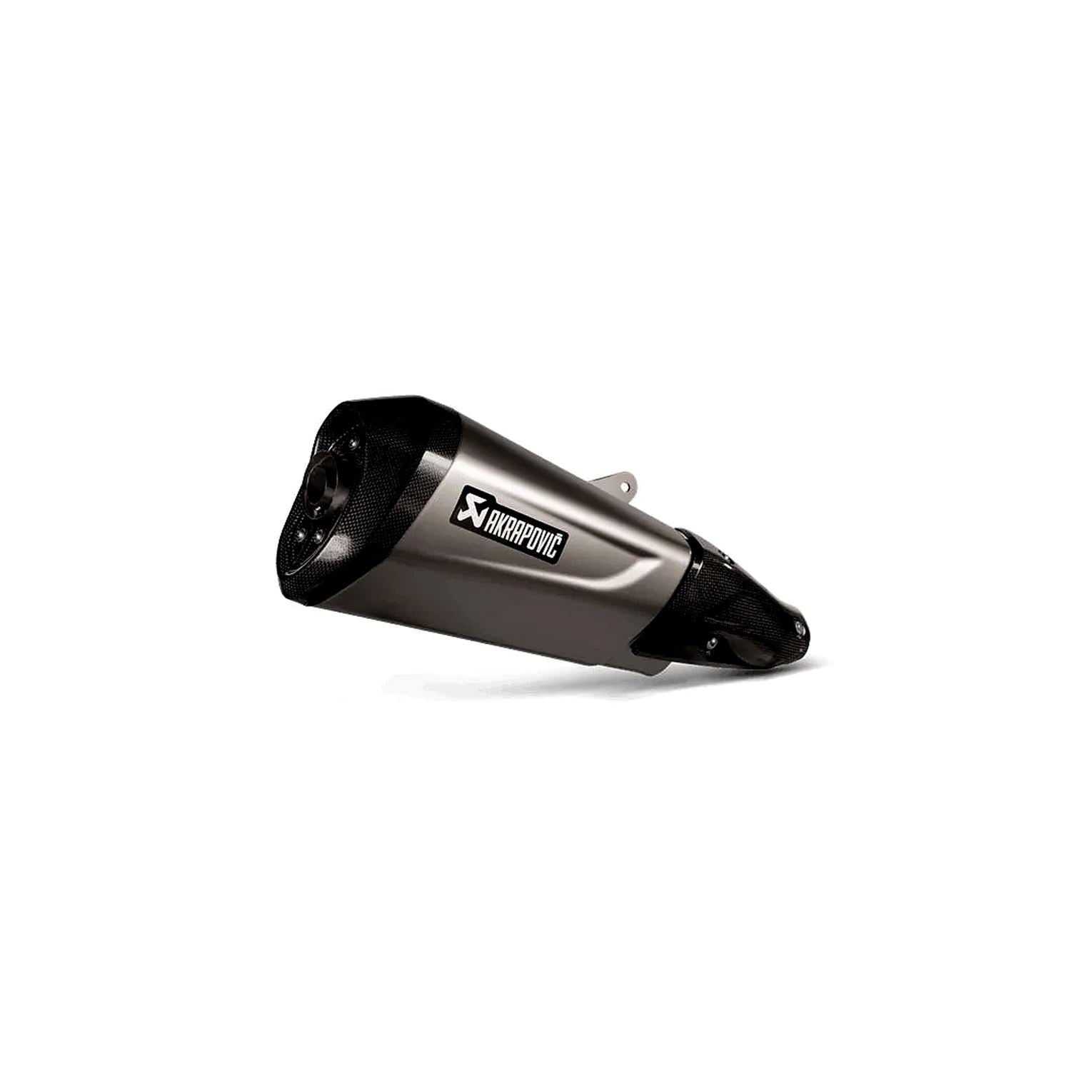Akrapovic Stainless Steel Line Slip On Silencer For Vespa GTS 300 HPE ABS Super Tech 2021-2024